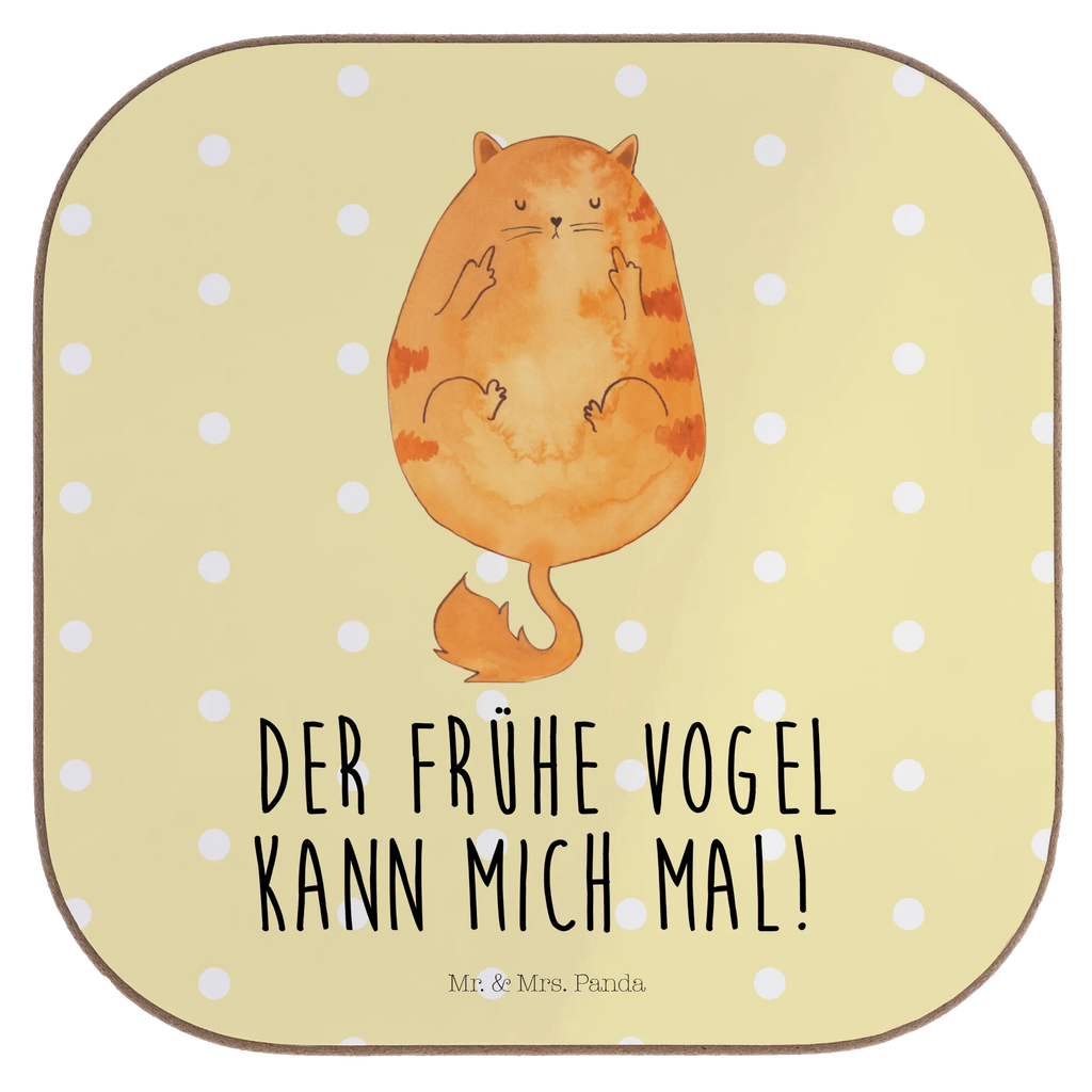 Square coaster Cat Early riser Untersetzer Holz, Getränkeuntersetzer, Bierdeckel, Glasuntersetzer, Untersetzer Design, Holzuntersetzer, Untersetzer für Gläser, Untersetzer aus Holz, Korkuntersetzer, Untersetzer Gläser, Untersetzer, Tassen Untersetzer, Katze, Katzenmotiv, Katzenfan, Katzendeko, Katzenfreund, Katzenliebhaber, Katzenprodukte, Katzenartikel, Katzenaccessoires, Katzensouvenirs, Katzenliebhaberprodukte, Katzenmotive, Morgenmuffel, Mietze, Kaffee, Katzen, Frühaufsteher, Der frühe Vogel kann mich mal, Kater