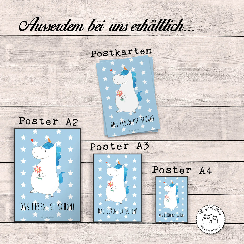 Plakat Jednorożec spacer drucke, wanddruck, wanddeko, Plakat, Kunstdruck, kunstposter, Wanddekoration, Wanddeko Bild, Posterdruck, Wandbild, kunstdruck poster, Bild für Wand, Wandschmuck, grafikposter, Mr. & Mrs. Panda Poster, kunst für die wand, Designposter, Deko Bild, wandkunst, Bild, Poster, Wandposter, Einhorn Deko, Einhörner, Einhorn, Unicorn, Blumen, Gute Laune, Mutter, Schwester, Glitzer, Motivation, Spaziergang, Freundin, Freude