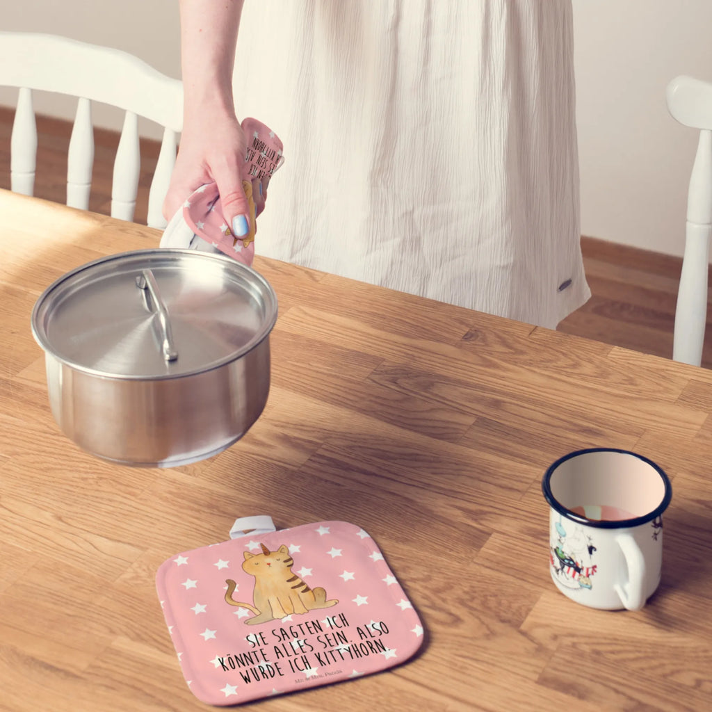 2er Set Topflappen  Einhorn Katze Topflappen 2er Set, Ofenhandschuhe, Topfhandschuh, Topflappen lustig, Topflappen, Topflappenset, Schöne Topflappen, Topfhandschuhe, Topflappen Set, Ofenhandschuh, Topfuntersetzer, Topflappen mit Spruch, Einhorn, Einhörner, Einhorn Deko, Unicorn, Katze, Kittyhorn, Einhornkatze, Katzenhorn, Regenbogen, Einhornpower, Mieze, Katzer, Erwachsenwerden, Glitzer