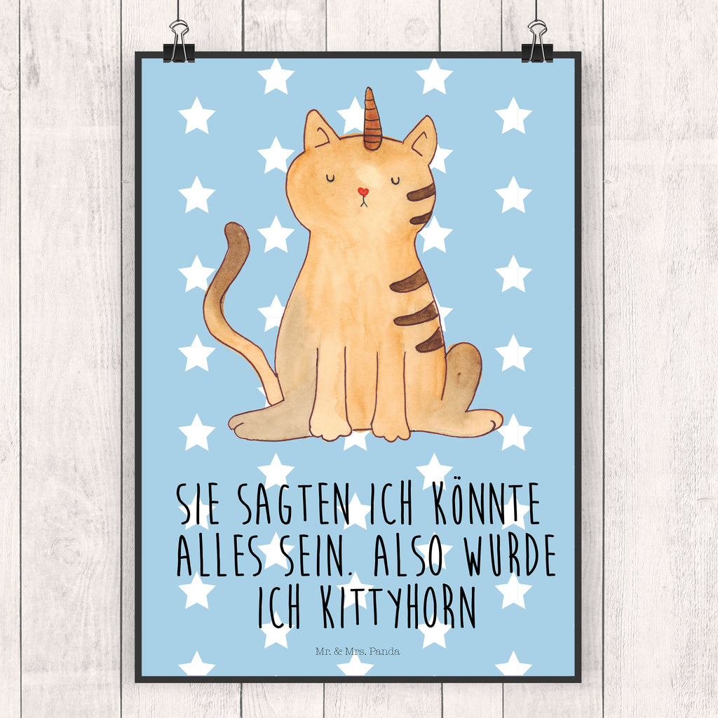 Plakat jednorożec kot Jednorożec, jednorożce, dekoracje jednorożca, jednorożec