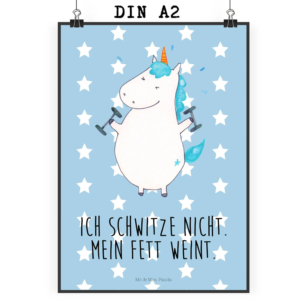 Poster unicorn fitness drucke, Wandposter, Plakat, Bild für Wand, wanddruck, Wandschmuck, grafikposter, wandkunst, Wanddeko Bild, kunstposter, Mr. & Mrs. Panda Poster, Bild, kunstdruck poster, Poster, Designposter, Posterdruck, Kunstdruck, Wanddekoration, kunst für die wand, Deko Bild, Wandbild, wanddeko, Einhorn Deko, Einhörner, Einhorn, Unicorn, Diät, Geräte, Gym, Sport, Abnehmen, Fitnessstudio, Pumpen, Fitness, Sixpack