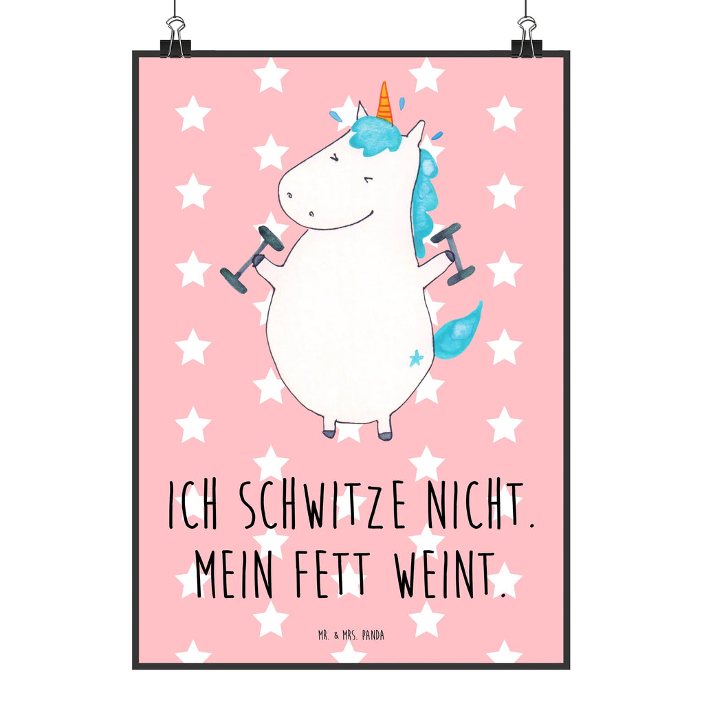Poster unicorn fitness drucke, Wandposter, Plakat, Bild für Wand, wanddruck, Wandschmuck, grafikposter, wandkunst, Wanddeko Bild, kunstposter, Mr. & Mrs. Panda Poster, Bild, kunstdruck poster, Poster, Designposter, Posterdruck, Kunstdruck, Wanddekoration, kunst für die wand, Deko Bild, Wandbild, wanddeko, Einhorn Deko, Einhörner, Einhorn, Unicorn, Diät, Geräte, Gym, Sport, Abnehmen, Fitnessstudio, Pumpen, Fitness, Sixpack