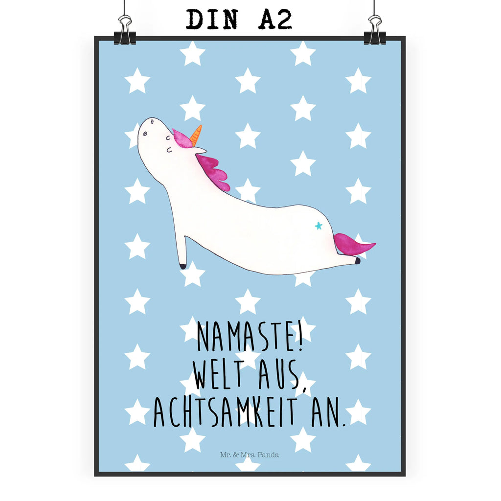 Poster unicorn yoga drucke, Deko Bild, Plakat, Wandposter, wanddruck, Bild für Wand, kunstdruck poster, Wandbild, wanddeko, Bild, Kunstdruck, kunst für die wand, Poster, kunstposter, grafikposter, Wanddeko Bild, Wandschmuck, wandkunst, Designposter, Mr. & Mrs. Panda Poster, Wanddekoration, Posterdruck, Einhorn Deko, Einhörner, Einhorn, Unicorn, Lustig, Achtsamkeit, Sport, Yogamatte, Namaste, Entspannung, Joga, Süß, Witzig, Yoga