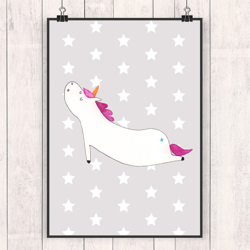 Poster unicorn yoga drucke, Deko Bild, Plakat, Wandposter, wanddruck, Bild für Wand, kunstdruck poster, Wandbild, wanddeko, Bild, Kunstdruck, kunst für die wand, Poster, kunstposter, grafikposter, Wanddeko Bild, Wandschmuck, wandkunst, Designposter, Mr. & Mrs. Panda Poster, Wanddekoration, Posterdruck, Einhorn Deko, Einhörner, Einhorn, Unicorn, Lustig, Achtsamkeit, Sport, Yogamatte, Namaste, Entspannung, Joga, Süß, Witzig, Yoga