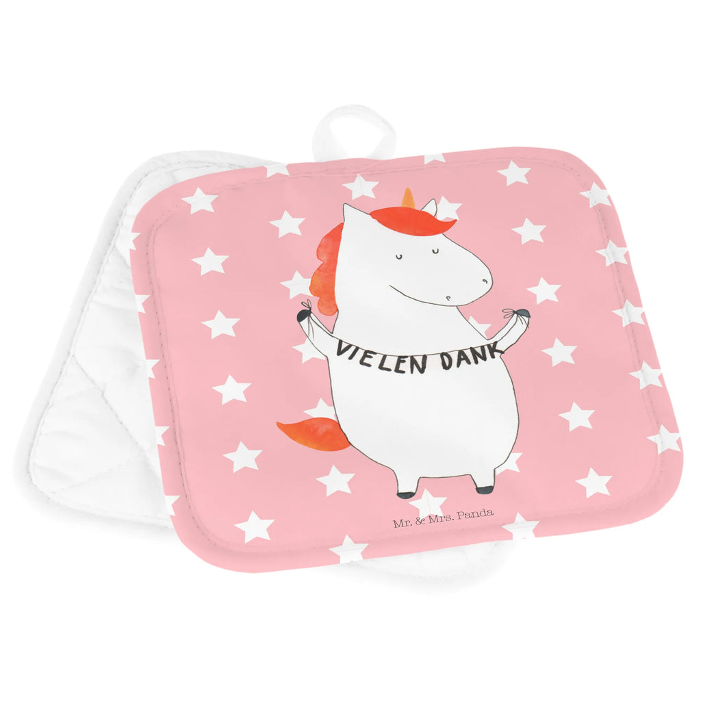 2-elementowy zestaw podkładek pod garnki Jednorożec Dziękuję Topflappenset, topfhalter, Topfhandschuhe, Topflappen, Topflappen 2er Set, Topflappen Set, Topfuntersetzer, 2er Set Topflappen, Einhörner, Unicorn, Einhorn Deko, Einhorn, Dankeschön, Danksagung, Vielen Dank, Danke