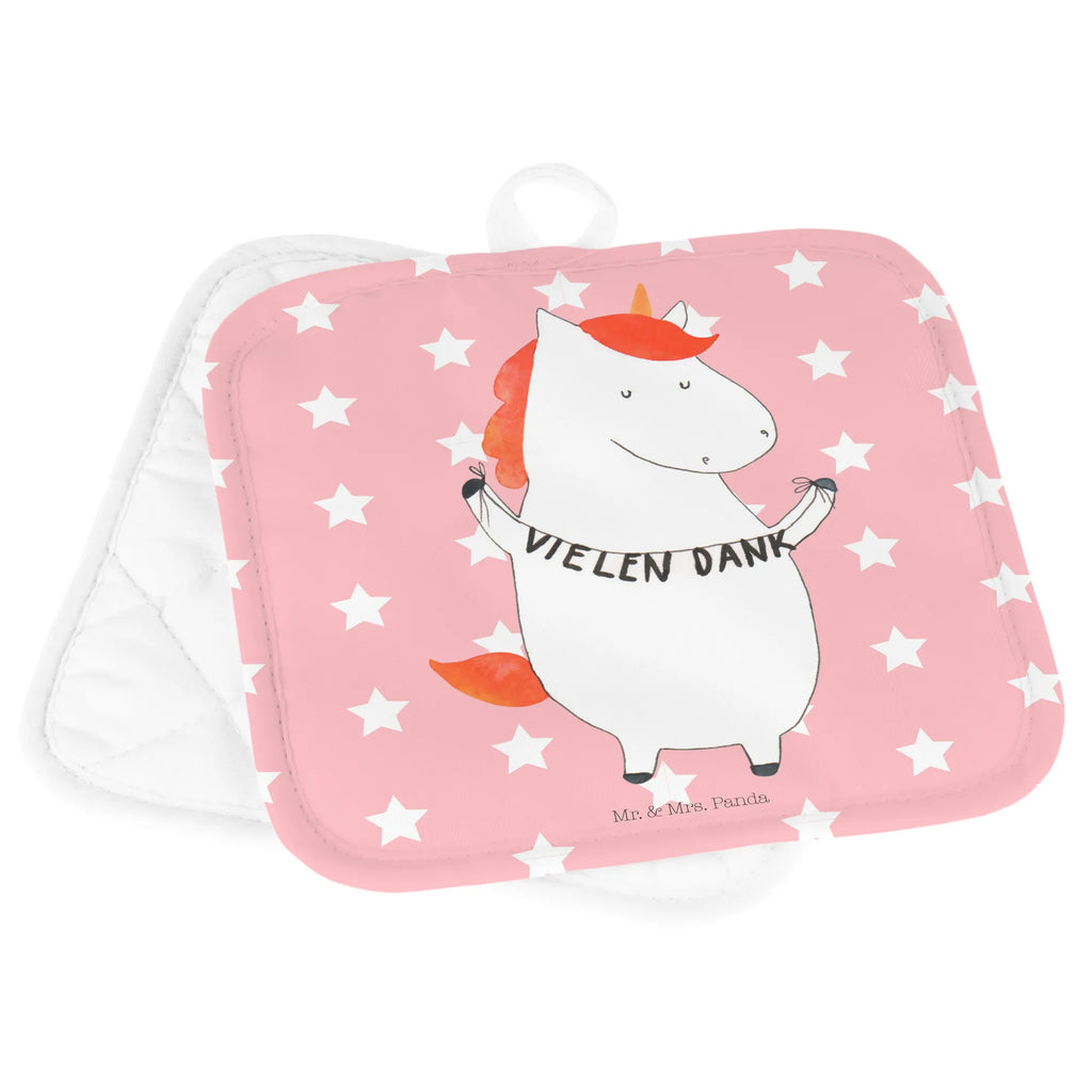 2-elementowy zestaw podkładek pod garnki Jednorożec Dziękuję Topflappenset, topfhalter, Topfhandschuhe, Topflappen, Topflappen 2er Set, Topflappen Set, Topfuntersetzer, 2er Set Topflappen, Einhörner, Unicorn, Einhorn Deko, Einhorn, Dankeschön, Danksagung, Vielen Dank, Danke