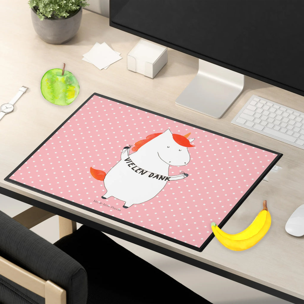 Desk pad unicorn Thank you very much Desk pad, underlay, desk, children, office, girl, unicorn, unicorns, thank you, thanksgiving, thank you gift, thanks, Thank you present