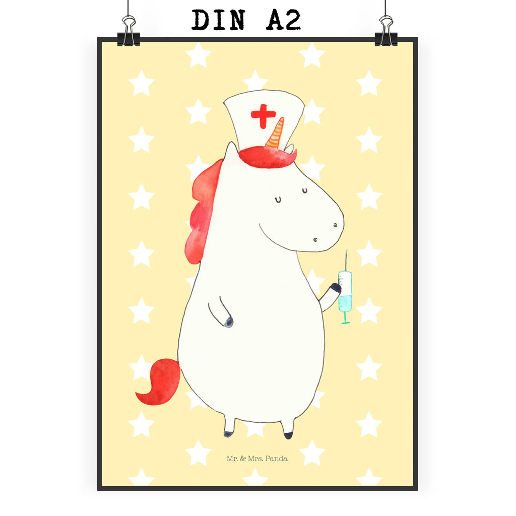 Plakat Jednorożec Pielęgniarka wanddruck, Bild für Wand, wanddeko, kunst für die wand, Kunstdruck, drucke, Bild, Plakat, kunstdruck poster, Wandbild, Poster, Mr. & Mrs. Panda Poster, Wanddeko Bild, grafikposter, Deko Bild, Wandposter, Posterdruck, Designposter, Wandschmuck, wandkunst, Wanddekoration, kunstposter, Einhorn Deko, Einhörner, Einhorn, Unicorn, Krankenschwester Geschenk, Krankenschwester Dankeschön, Ärztin Geschenk, Krankenpflegerin, Krankenhaus, Krankenpfleger Geschenk