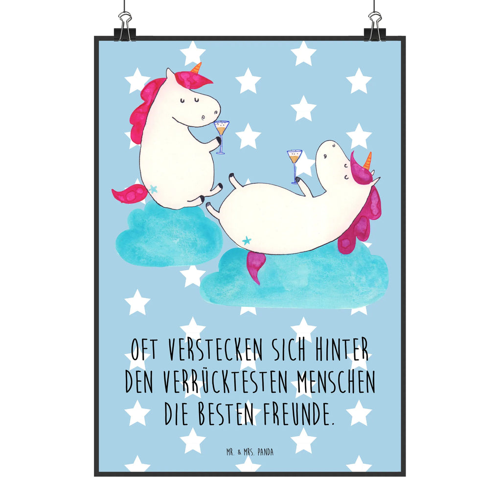 Plakat jednorożec szampan Plakat, wandkunst, wanddruck, Bild für Wand, Wandbild, Mr. & Mrs. Panda Poster, drucke, Wandposter, Deko Bild, grafikposter, Posterdruck, Kunstdruck, kunst für die wand, Wanddeko Bild, Bild, Wanddekoration, wanddeko, kunstposter, kunstdruck poster, Designposter, Poster, Wandschmuck, Einhorn Deko, Einhörner, Einhorn, Unicorn, Freundin, BFF, Beste, Anstoßen, Sekt, Party, Spaß, Freundinnen, Mädelsabend, Korken