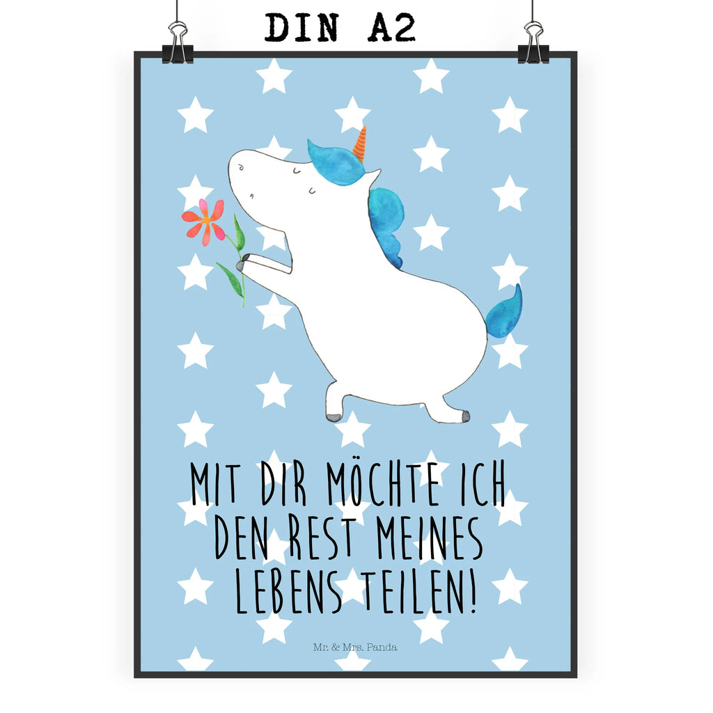 Poster unicorn flower Wanddeko, Bild, Wanddeko Bild, Designposter, Raumdekoration, Mr. & Mrs. Panda Poster, Küchenposter, Handgemaltes Poster, Posterdruck, Wandposter, Kinderposter, Poster, Wanddekoration, Kunstdruck, Einhorn, Einhörner, Einhorn Deko, Unicorn, heiraten, Liebesbeweis, Liebe, Verlobung, Freundin, Heiratsantrag, Freund, Partner, Ehepaar, Antrag, Pärchen, Ehe