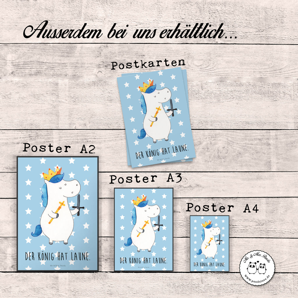 Poster unicorn king with sword kunstdruck poster, Wandschmuck, kunstposter, Mr. & Mrs. Panda Poster, wanddruck, wandkunst, drucke, Deko Bild, wanddeko, Wanddeko Bild, Kunstdruck, Wandbild, Plakat, Poster, Wanddekoration, grafikposter, kunst für die wand, Wandposter, Designposter, Bild für Wand, Posterdruck, Bild, Einhorn Deko, Einhörner, Einhorn, Unicorn, Mittelalter, König, Ritter