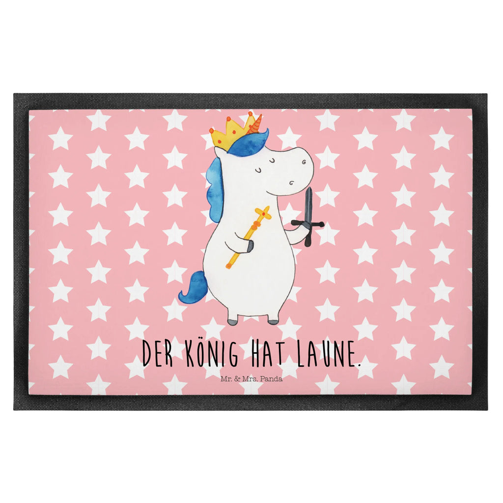 Fußmatte Einhorn König mit Schwert bodenmatte, Abtreter, außenmatte, Eingangsmatte, Gummimatte, Fußabstreifer, Türmatte, Fußabtreter, Bodenvorleger, Sauberlaufmatte, Schmutzfangmatte, fußmatte, matte haustür, Schuhabstreifer, Outdoor-Matte, Vorleger, flurmatte, Eingangsteppich, Türvorleger, Abtretmatte, hausmatte, abstreifer, Haustürmatte, Gummi-Fußmatte, Schmutzfangteppich, Schmutzfänger, Fussmatte, Schmutzmatte, teppichmatte, Unicorn, Einhorn, Einhörner, Einhorn Deko, König, Mittelalter, Ritter