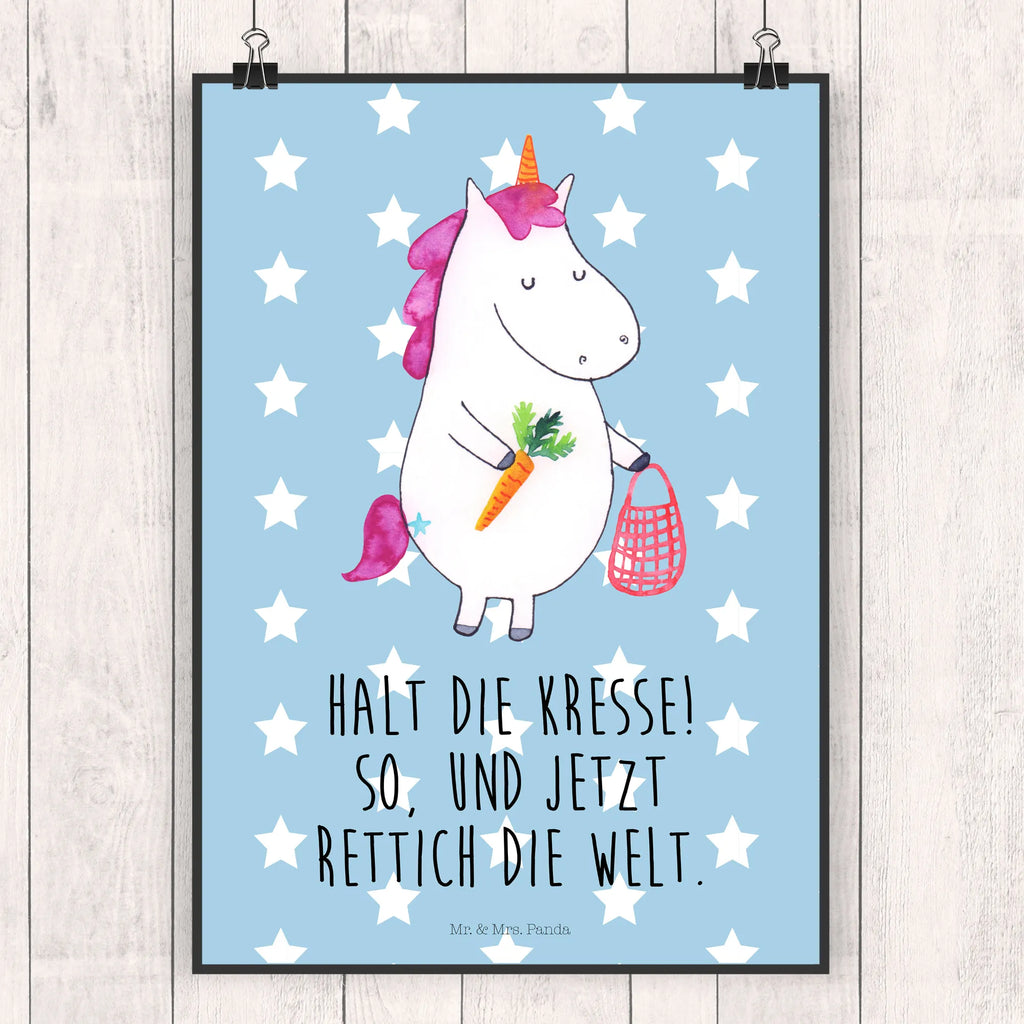 Poster unicorn Vegetables Wanddekoration, kunst für die wand, Deko Bild, wanddruck, grafikposter, Designposter, Wandposter, Wandschmuck, Mr. & Mrs. Panda Poster, Kunstdruck, drucke, Wandbild, kunstposter, Wanddeko Bild, Posterdruck, Plakat, wanddeko, Bild, Bild für Wand, wandkunst, kunstdruck poster, Poster, Einhorn Deko, Einhörner, Einhorn, Unicorn, Biomarkt, Wochenmarkt, Gemüse