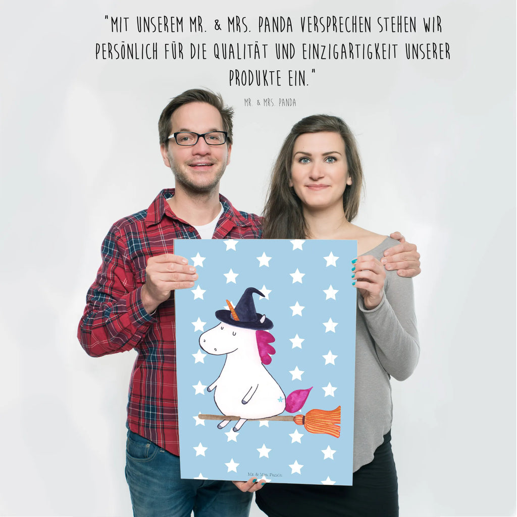 Poster Einhorn Hexe Handgemaltes Poster, kinderzimmer poster, schlafzimmer poster, Wandposter, Küchenposter, großes poster, Kinderposter, Wanddekoration, plakat, Wandbild, Wanddeko Bild, Posterdruck, Kunstdruck, Poster, Designposter, Wanddeko, poster sprüche, Deko Bild, Bild, Raumdekoration, Mr. & Mrs. Panda Poster, bild für wand, Einhorn Deko, Einhörner, Einhorn, Unicorn, Verrückte, Leben, Engel, Freundin, Teufel, Zicke, Ehefrau, Frau, Hexe