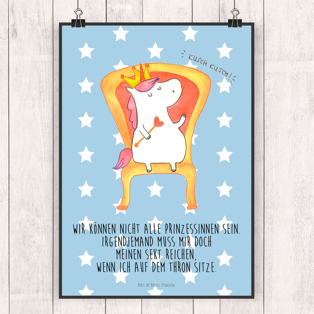 Poster unicorn king grafikposter, Wandbild, Deko Bild, Poster, Plakat, Bild für Wand, wandkunst, drucke, Wandposter, Designposter, kunstdruck poster, kunst für die wand, Bild, wanddruck, kunstposter, Wanddekoration, wanddeko, Mr. & Mrs. Panda Poster, Wanddeko Bild, Wandschmuck, Kunstdruck, Posterdruck, Einhorn Deko, Einhörner, Einhorn, Unicorn, Krone, Herrscher, Prinzessin, Bundeskanzler, Präsident, Kaiser, König
