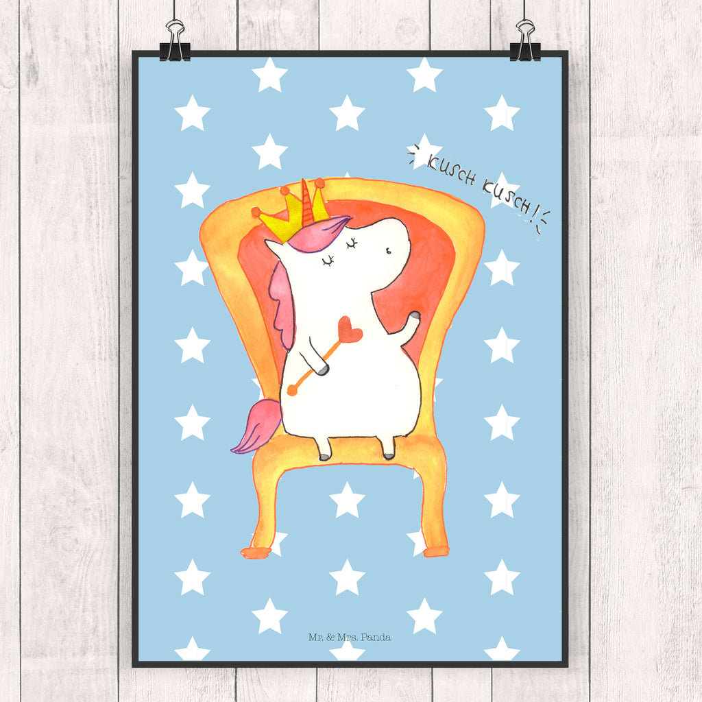 Poster unicorn king grafikposter, Wandbild, Deko Bild, Poster, Plakat, Bild für Wand, wandkunst, drucke, Wandposter, Designposter, kunstdruck poster, kunst für die wand, Bild, wanddruck, kunstposter, Wanddekoration, wanddeko, Mr. & Mrs. Panda Poster, Wanddeko Bild, Wandschmuck, Kunstdruck, Posterdruck, Einhorn Deko, Einhörner, Einhorn, Unicorn, Krone, Herrscher, Prinzessin, Bundeskanzler, Präsident, Kaiser, König
