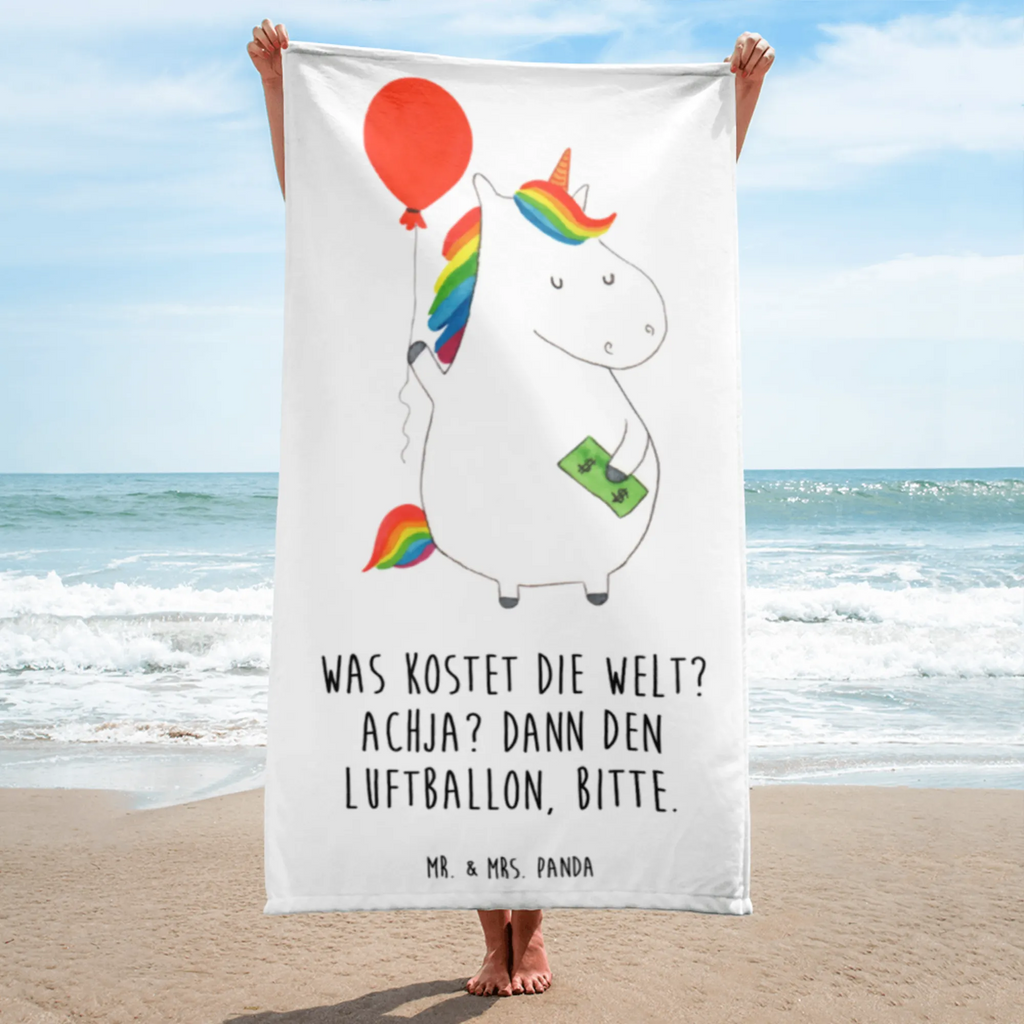 XL ręcznik kąpielowy Jednorożec Balon Jednorożec, jednorożce, dekoracje jednorożca, jednorożec