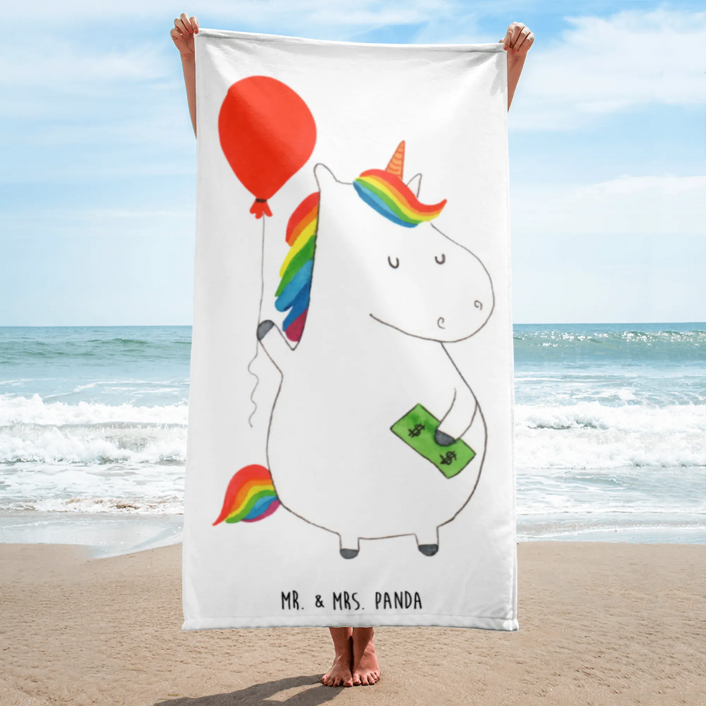 XL ręcznik kąpielowy Jednorożec Balon Jednorożec, jednorożce, dekoracje jednorożca, jednorożec