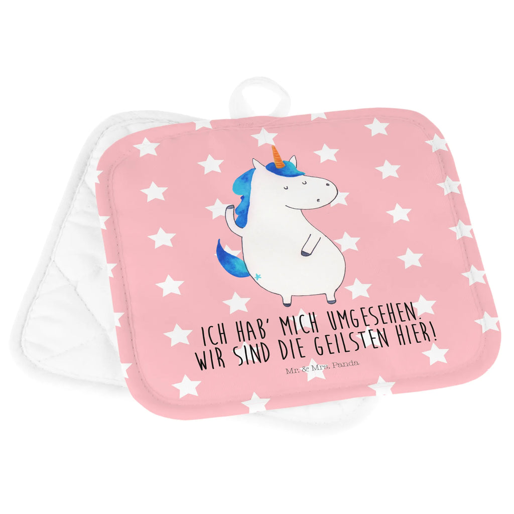 2-elementowy zestaw podkładek pod garnki jednorożec Mężczyzna Jednorożec, jednorożce, dekoracje jednorożca, jednorożec