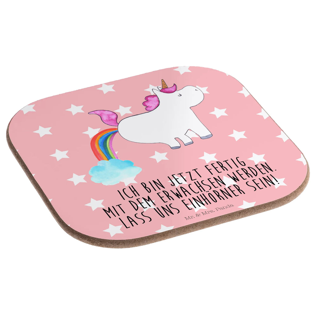 Quadratische Untersetzer Einhorn Pupsend Untersetzer für Gläser, Getränkeuntersetzer, Untersetzer Holz, Korkuntersetzer, Untersetzer Design, Holzuntersetzer, Glasuntersetzer, Untersetzer aus Holz, Untersetzer Gläser, Tassen Untersetzer, Untersetzer, Bierdeckel, Einhorn, Einhörner, Einhorn Deko, Unicorn, lustig, Einhornpower, Spaß, Regenbogen, Glitzer, Erwachsenwerden, Freundin, Pups