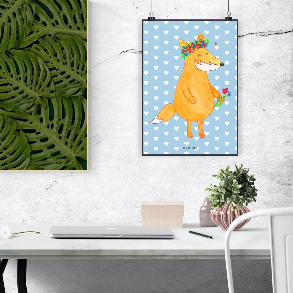 Plakat lis Kwiaty Poster, Designposter, Kunstdruck, Wanddeko, Handgemaltes Poster, Mr. & Mrs. Panda Poster, Wandposter, Wanddekoration, Posterdruck, Kinderposter, Raumdekoration, Bild, Küchenposter, Wanddeko Bild, Fuchs, ich, Freude, Liebe, Freundin, Freundinnen, Selbstliebe, Motivation, mich, Füchse, Blume, Blumenmädchen, Blumen, Fox, Fuchsmädchen, Liebesbeweis