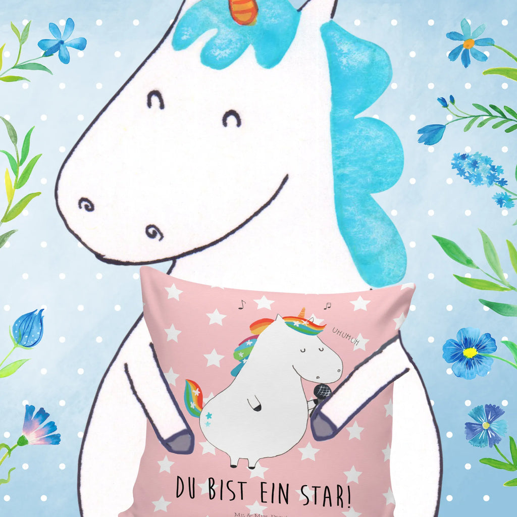 40x40 poduszka jednorożec Śpiewak Jednorożec, jednorożce, dekoracje jednorożca, jednorożec