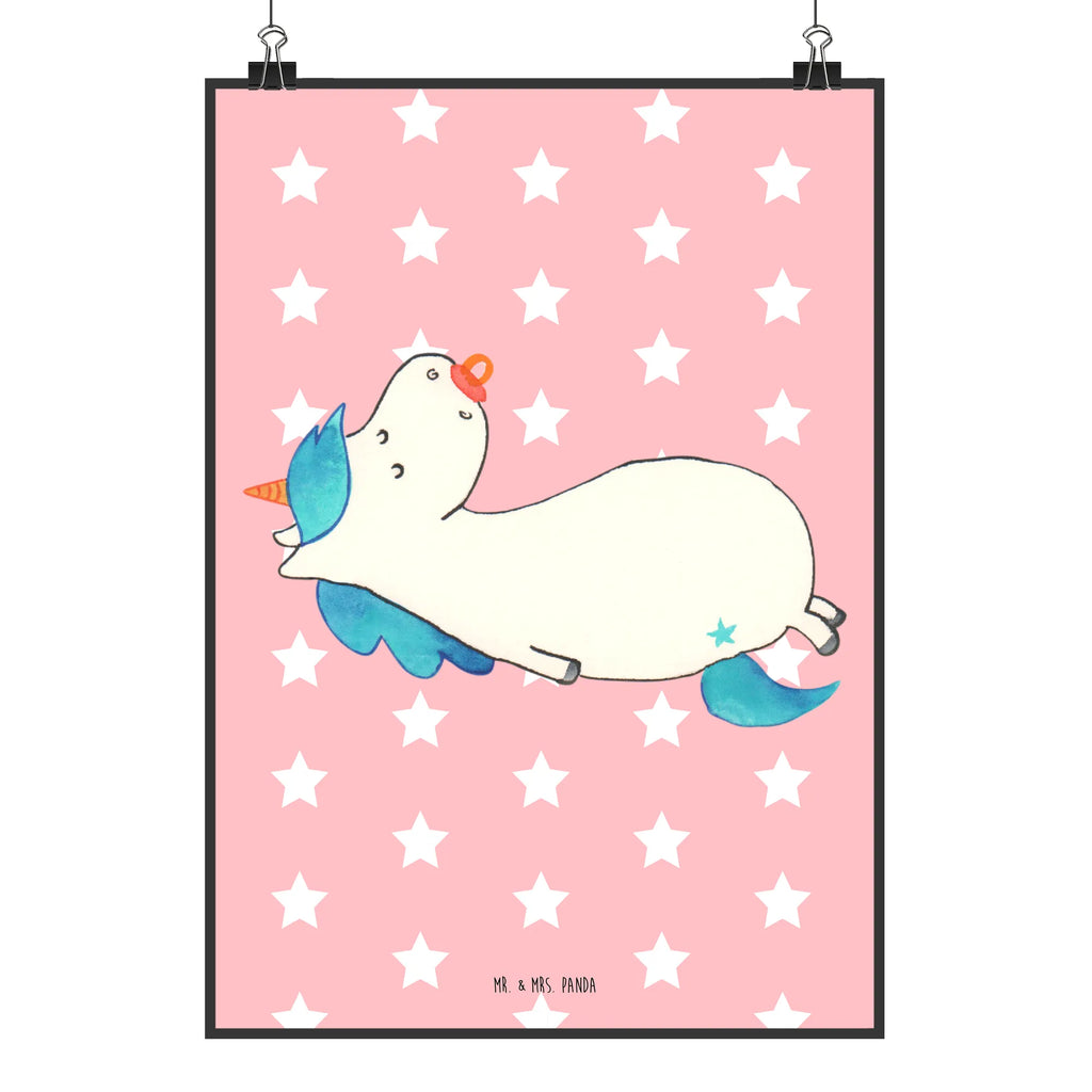 Plakat Jednorożec smoczek Jednorożec, jednorożce, dekoracje jednorożca, jednorożec