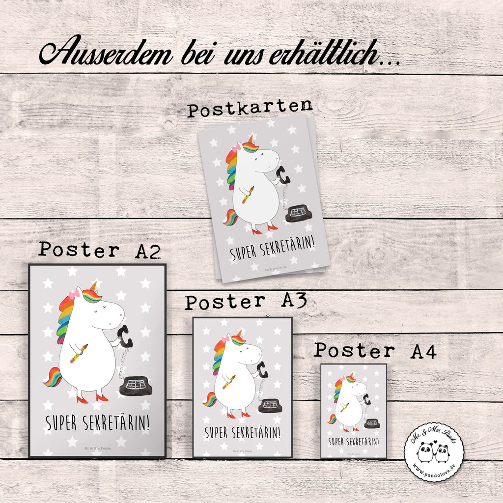 Plakat Jednorożec sekretarka wanddeko, typografie poster, Plakat, wanddruck, grafikposter, Wandschmuck, kunstdruck poster, Wanddeko Bild, Posterdruck, Deko Bild, Panda Poster, kunstposter, Designposter, Design Poster, Bild, Kunstdruck, Wandposter, Wandbild, Wanddekoration, Deko Poster, Poster, wandkunst, Mr. & Mrs. Panda Poster, drucke, Unicorn, Einhorn, Einhörner, Einhorn Deko, Steuerbüro, Bürohilfe, Steuerkanzlei, Bürokraft, Rechtsanwältin, Büro, Rechtsanwaltsgehilfin, Sekretärin