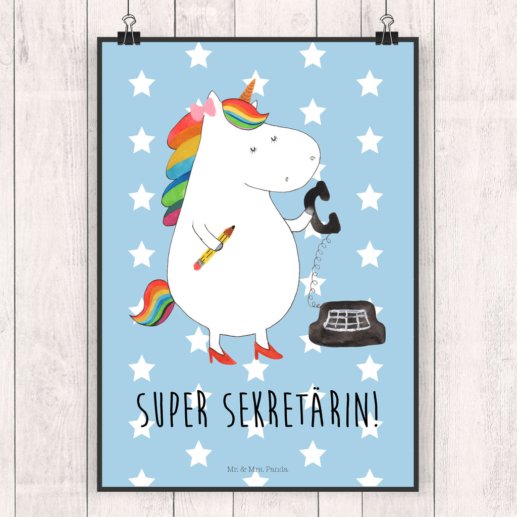 Plakat Jednorożec sekretarka wanddeko, typografie poster, Plakat, wanddruck, grafikposter, Wandschmuck, kunstdruck poster, Wanddeko Bild, Posterdruck, Deko Bild, Panda Poster, kunstposter, Designposter, Design Poster, Bild, Kunstdruck, Wandposter, Wandbild, Wanddekoration, Deko Poster, Poster, wandkunst, Mr. & Mrs. Panda Poster, drucke, Unicorn, Einhorn, Einhörner, Einhorn Deko, Steuerbüro, Bürohilfe, Steuerkanzlei, Bürokraft, Rechtsanwältin, Büro, Rechtsanwaltsgehilfin, Sekretärin