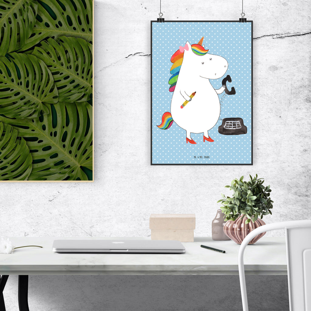 Plakat Jednorożec sekretarka wanddeko, typografie poster, Plakat, wanddruck, grafikposter, Wandschmuck, kunstdruck poster, Wanddeko Bild, Posterdruck, Deko Bild, Panda Poster, kunstposter, Designposter, Design Poster, Bild, Kunstdruck, Wandposter, Wandbild, Wanddekoration, Deko Poster, Poster, wandkunst, Mr. & Mrs. Panda Poster, drucke, Unicorn, Einhorn, Einhörner, Einhorn Deko, Steuerbüro, Bürohilfe, Steuerkanzlei, Bürokraft, Rechtsanwältin, Büro, Rechtsanwaltsgehilfin, Sekretärin