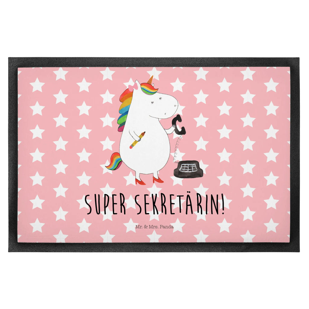Doormat unicorn secretary Schmutzfänger, schmutzfangmatten, matte haustür, abstreifer, Fußabstreifer, Schuhabstreifer, außenmatte, Eingangsteppich, Schmutzfangmatte, türmatten, fußmatte, sauberlaufmatten, Sauberlaufmatte, Türvorleger, flurmatte, Fußmatten, Türmatte, Schmutzfangteppich, Eingangsmatte, Abtretmatte, hausmatte, Fußabtreter, Schmutzmatte, Abtreter, Haustürmatte, Fussmatte, Unicorn, Einhorn, Einhörner, Einhorn Deko, Sekretärin, Büro, Bürohilfe, Rechtsanwältin, Steuerbüro, Rechtsanwaltsgehilfin, Bürokraft, Steuerkanzlei
