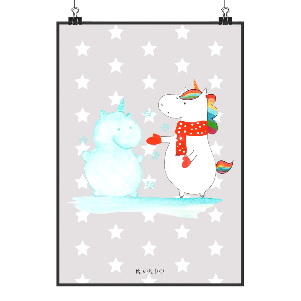 Poster unicorn snowman Wanddeko Bild, Wandposter, kunst für die wand, drucke, Posterdruck, Kunstdruck, Bild für Wand, grafikposter, kunstposter, Mr. & Mrs. Panda Poster, kunstdruck poster, Wanddekoration, wanddeko, Deko Bild, Bild, wanddruck, Poster, Plakat, wandkunst, Designposter, Wandschmuck, Wandbild, Einhorn Deko, Einhörner, Einhorn, Unicorn, kalt, Handschuhe, Mütze, Winter, Schnee, Schneemann, Kuchen, Weihnachten, X-Mas
