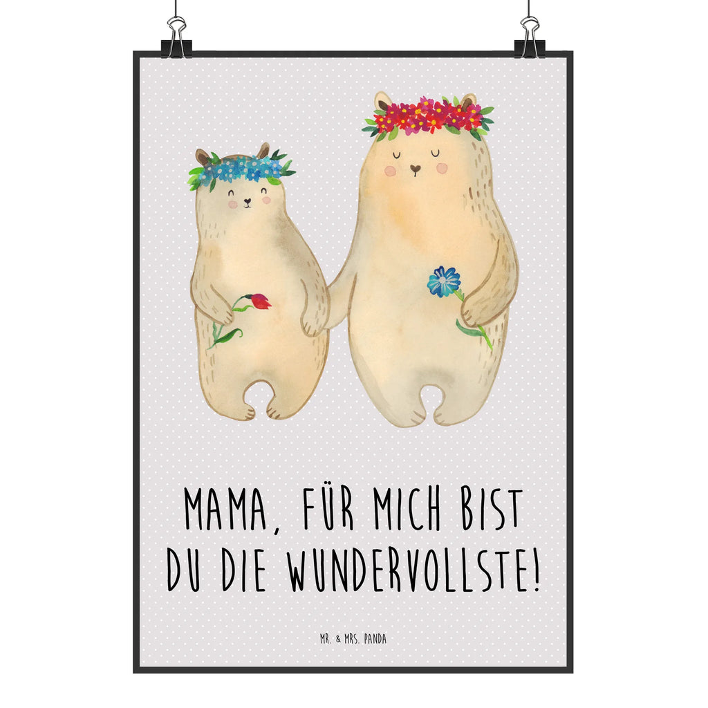 Plakat Niedźwiedzie z wianuszkiem grafikposter, Plakat, Mr. & Mrs. Panda Poster, Designposter, wanddruck, Posterdruck, Bild, Wandschmuck, Deko Bild, Kunstdruck, kunst für die wand, Bild für Wand, wandkunst, Wanddekoration, Wanddeko Bild, Wandbild, kunstdruck poster, kunstposter, Poster, Wandposter, drucke, wanddeko, Vatertag, Familie, Oma, Bruder, Papa, Mama, Schwester, Opa, Muttertag, Bär, Family, Geschenk Mama. Muttertag, Kind, Mutti, Töchter, Beste Mutter, Vorbild, Bären, Mutter, Weltbeste Mama, Kinder, Lieblingsmama, Tochter, Lieblingsmensch, Mami