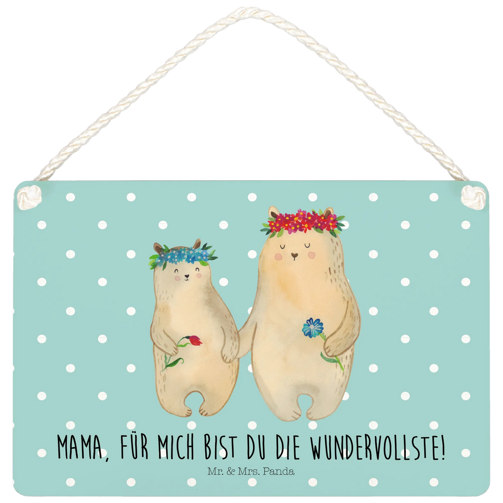Deko Schild Bären mit Blumenkranz dekoration schild, dekotafel, Deko Schild, holzbild, wandtafel, Wandschild, Türschild, Spruchschild, Deko Wandtafel, hängeschild, Holztafel, Motivschild, Dekoschild, sprüche schild, dekoschilder, Küchenschild, wandhänger, Türschild Familie, Schild mit Spruch, Schild, Holzschild, Badschild, Familie, Mama, Vatertag, Muttertag, Schwester, Oma, Opa, Bruder, Papa, Kind, Weltbeste Mama, Lieblingsmensch, Mutter, Bär, Bären, Family, Vorbild, Mami, Beste Mutter, Lieblingsmama, Tochter, Töchter, Kinder, Geschenk Mama. Muttertag, Mutti