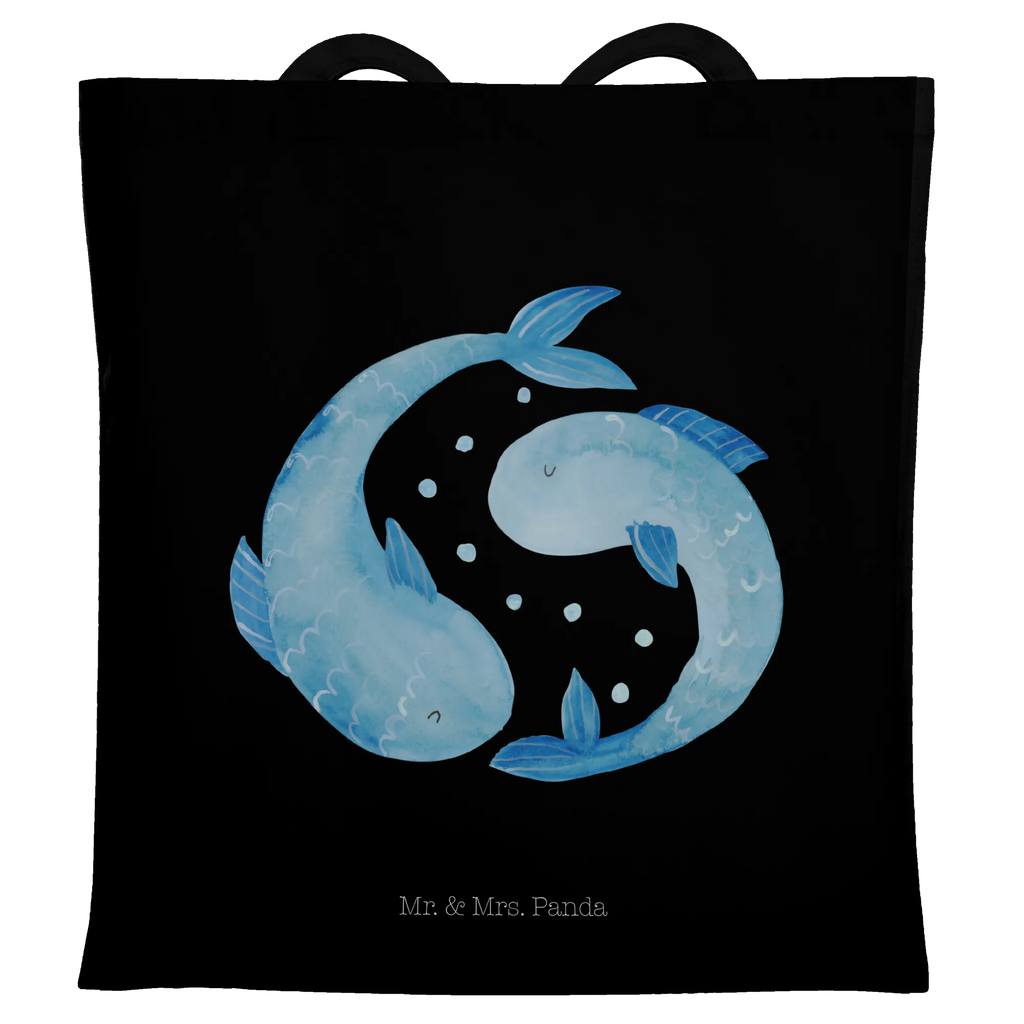 Tragetasche Sternzeichen Fische Shopper, Stoffbeutel, Laptoptasche, Tasche, Einkaufstasche, Tragetasche, Schultertasche, Beuteltasche, Jutetasche, Beutel, Jutebeutel, Umhängetasche, Einkaufstüte, Badetasche, Stofftasche, Strandtasche, Tierkreiszeichen, Sternzeichen, Horoskop, Astrologie, Aszendent, Fische Sternbild, Fisch, Fische Geschenk, Fische Sternzeichen, Geburtstag Februar, Geschenk März, Geburtstag März, Geschenk Februar