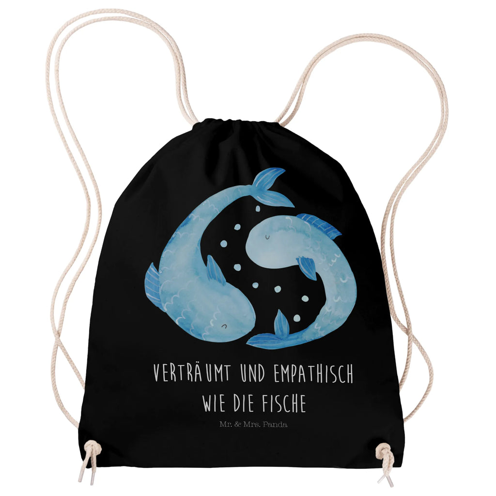 Drawstring bag Star sign fish sports bag, jute bag, hipster, gym bag, carrier bag, bag, constellations, birthdays, astrology, zodiac, date of birth, month of birth, fish gift, fish, birthday march, fish sign, gift march, fish constellation, birthday february, gift february