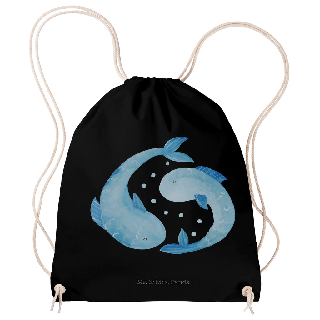 Drawstring bag Star sign fish sports bag, jute bag, hipster, gym bag, carrier bag, bag, constellations, birthdays, astrology, zodiac, date of birth, month of birth, fish gift, fish, birthday march, fish sign, gift march, fish constellation, birthday february, gift february