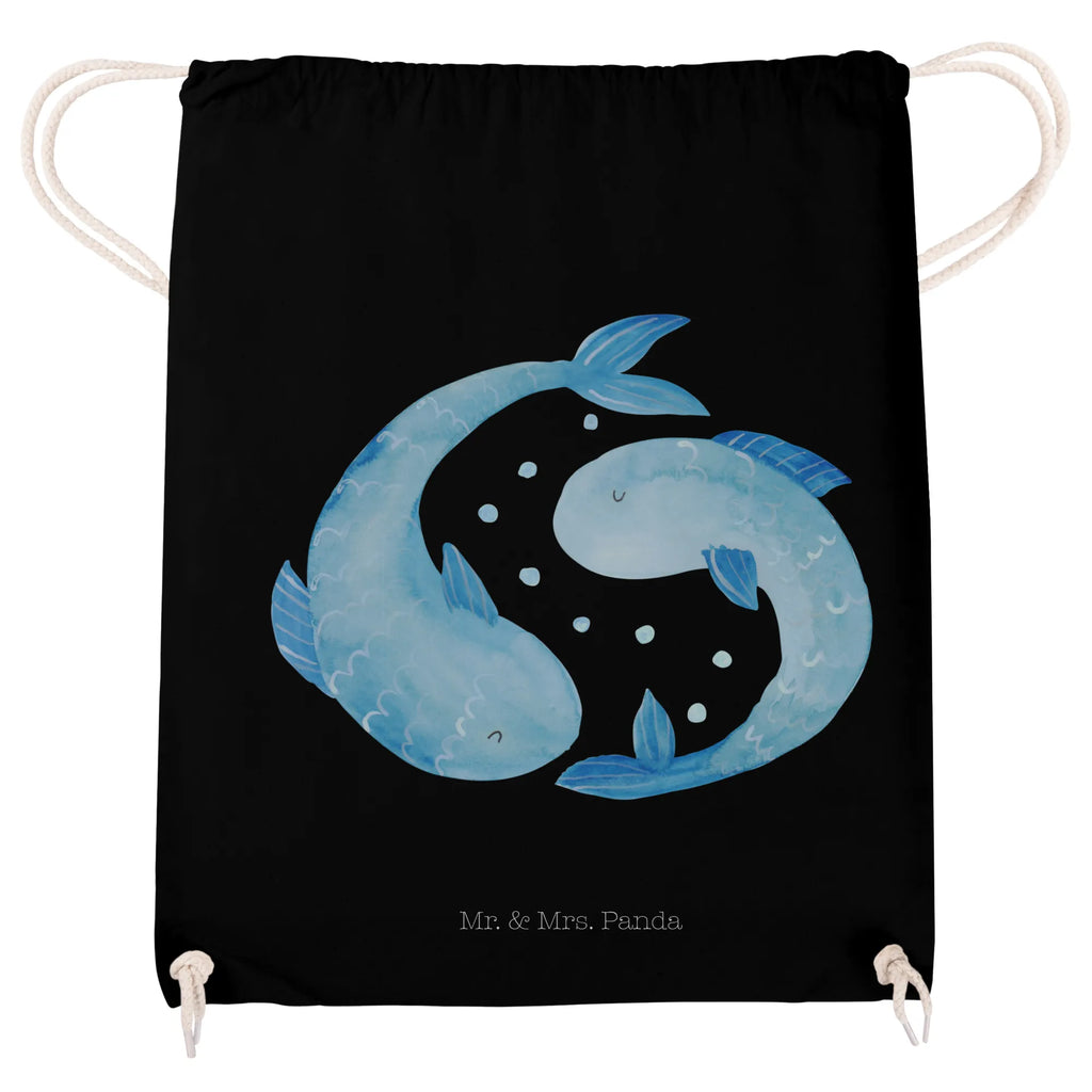 Drawstring bag Star sign fish sports bag, jute bag, hipster, gym bag, carrier bag, bag, constellations, birthdays, astrology, zodiac, date of birth, month of birth, fish gift, fish, birthday march, fish sign, gift march, fish constellation, birthday february, gift february