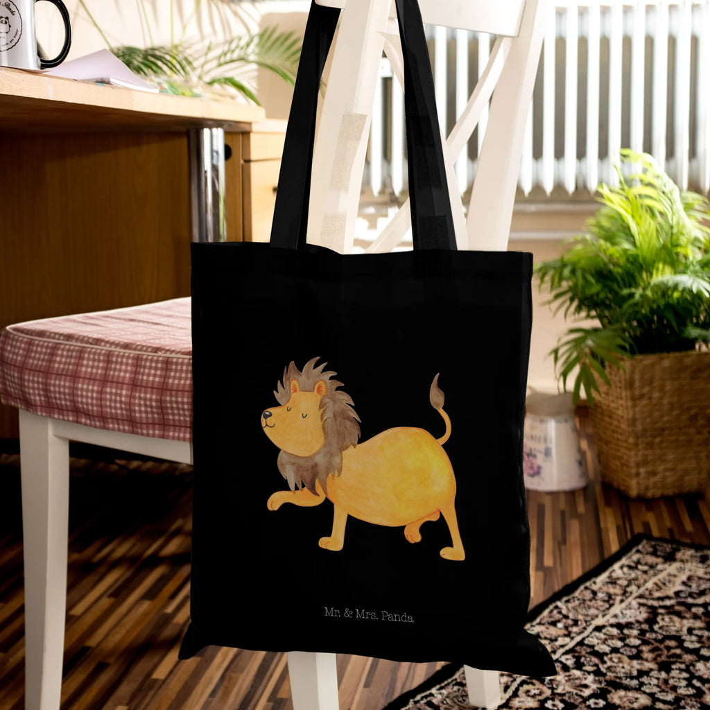 Torba znak zodiaku lew Stoffbeutel, Umhängetasche, Stofftasche, Shopper, Badetasche, Jutebeutel, Tasche, Einkaufstasche, Einkaufstüte, Schultertasche, Tragetasche, Strandtasche, Jutetasche, Beutel, Laptoptasche, Beuteltasche, Tierkreiszeichen, Sternzeichen, Horoskop, Astrologie, Aszendent, Geburtstag Juli, Löwe Sternzeichen, Geschenk Juli, Geschenk August, Geburtstag August, König der Tiere, Löwe Geschenk