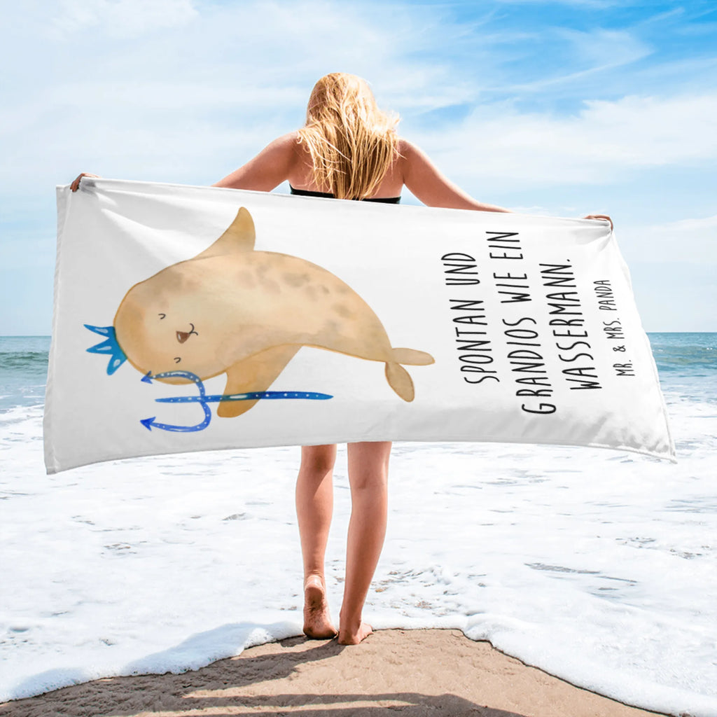 XL ręcznik kąpielowy znak zodiaku Wodnik Znak zodiaku, gwiazdozbiór, horoskop, astrologia, ascendent