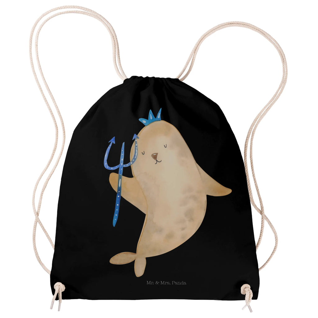 Drawstring bag Star sign Aquarius sports bag, bag, gym bag, carrier bag, hipster, jute bag, constellations, birthdays, astrology, zodiac, date of birth, month of birth, aquarius zodiac sign, merman, sea gift, gift january, birthday february, birthday january, nix, aquarius gift, gift february