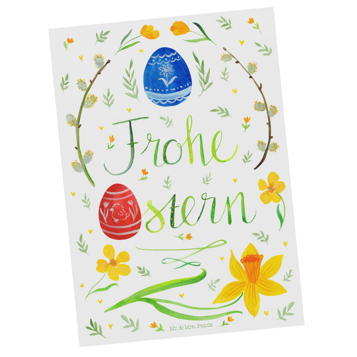 Postkarte Ostern Frohe Ostern