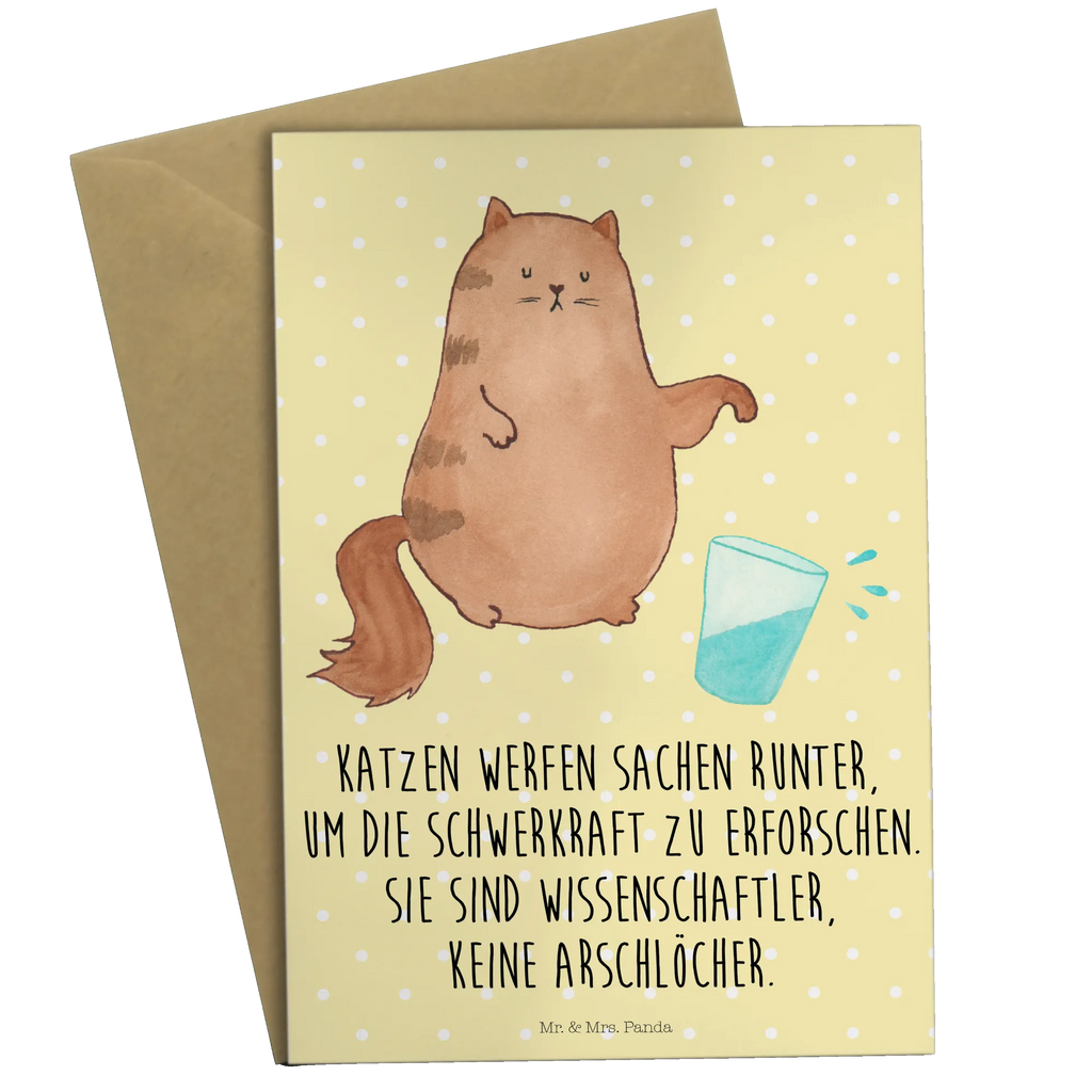 Greetings card Cat water glass Ansichtskarten, Klappkarte, Hochzeitskarte, Grußkarte, Glückwunschkarte, Karte, Einladungskarte, Geburtstagskarte, Katze, Katzenmotiv, Katzenfan, Katzendeko, Katzenfreund, Katzenliebhaber, Katzenprodukte, Katzenartikel, Katzenaccessoires, Katzensouvenirs, Katzenliebhaberprodukte, Katzenmotive, Cats, Katzenbesitzerin, Katzen, Kater, Mietze, Wasser, Katzenhalter, Glas, Cat, Haustier