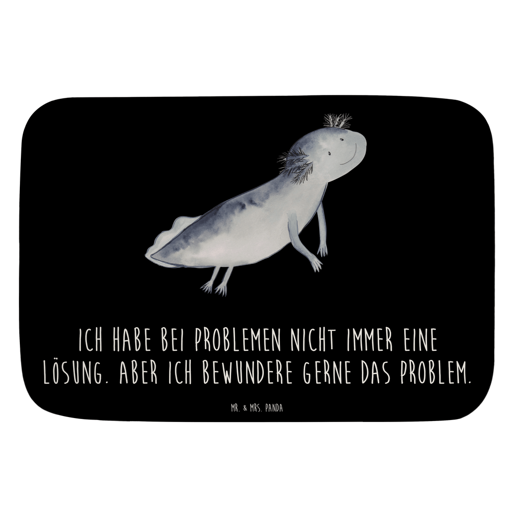 Badvorleger Axolotl schwimmt Badematte, Badteppich, Duschvorleger, Badezimmerteppich, Badezimmermatte, Badvorleger, Duschmatte, Duschteppich, Axolotl, Molch, Axolot, Schwanzlurch, Lurch, Lurche, Problem, Probleme, Lösungen, Motivation