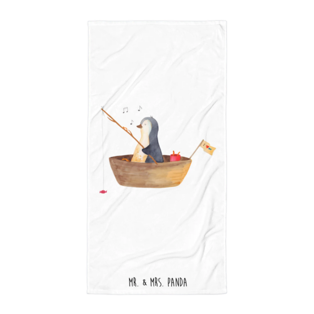 XL bath towel Penguin fishing boat luxury bath sheet, spa towel, large beach towel, oversized towel, extra large swim towel, XL bath towel, Penguin, North Pole, Winter, Penguins, gift idea heartache, motivation, separation, boat, life, fishing, new start, new beginning, divorce, fishing boat, love of life, enjoy, penguins