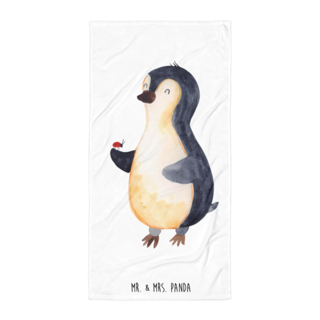 XL bath towel Penguin ladybug oversized towel, XL bath towel, extra large swim towel, spa towel, large beach towel, luxury bath sheet, Penguin, North Pole, Winter, Penguins, joy of life, love, happiness, joy, ladybird, penguins, wonder