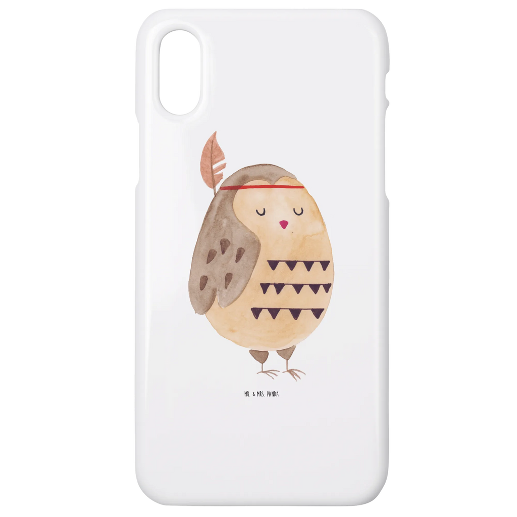 Etui na iPhone 10 sowa Ozdoba z piór Sowa