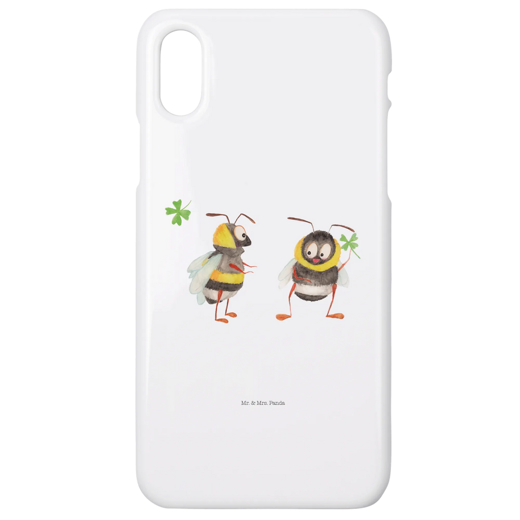 Handyhülle Hummeln Kleeblatt Handy Case, Iphone 10, Handy, Handycover, Iphone X, Hülle, Handyhülle, Cover, Lustige Sprüche, Tiermotive, Tiere, Gute Laune, Spruch Positiv, Biene Deko, Spruch schön, Spruch Fröhlich, glücklich Werden, glücklich sein, Hummel, Biene