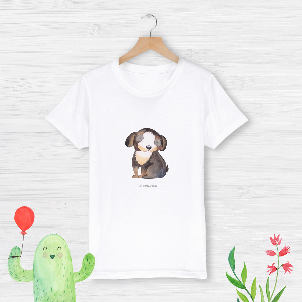 Organic Kinder T-Shirt Hund entspannt Kinder T-Shirt, Kinder T-Shirt Mädchen, Kinder T-Shirt Jungen, Hund, Hundemotiv, Haustier, Hunderasse, Tierliebhaber, Hundebesitzer, Sprüche, schwarzer Hund, Hundeliebe, Liebe, Hundeglück