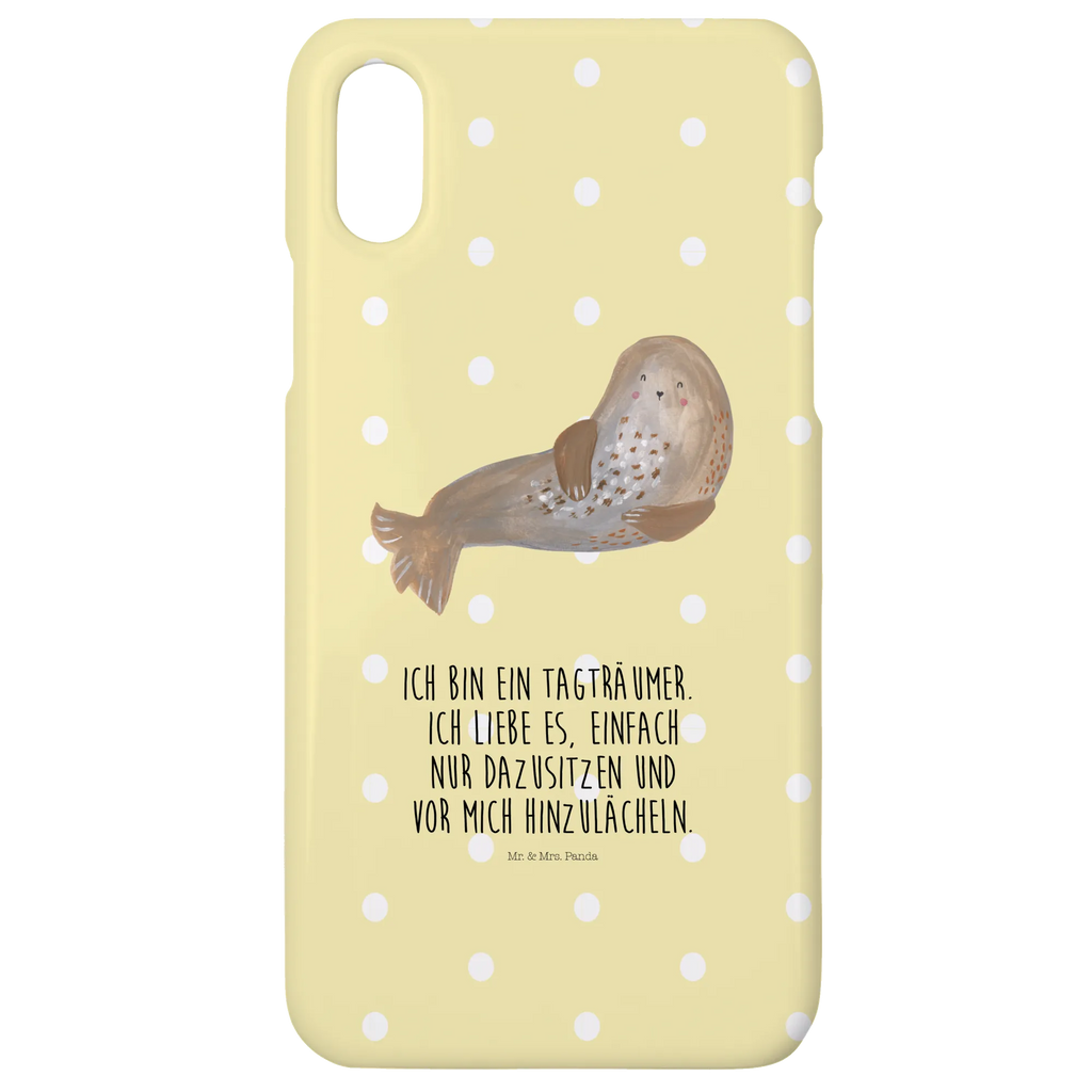Phone case seal Laugh mobile cover, Iphone 10, Iphone X, case, mobile phone, cover, mobile phone case, small animals, cute, funny, cute animal motives, hand drawn, small world, funny sayings, good mood, happy, gifts, gift ideas, special gifts, animal lover, card, Seals, Baltic Sea, North Sea, Sea animal, Beach, Seal